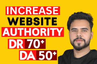 increase domain rating authority ahrefs DR, ur, domain authority moz da 50 plus