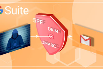 setup or fix spf, dkim, and dmarc for gsuite
