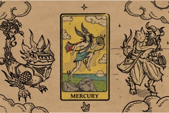 draw professional line artwork in vintage engraving style