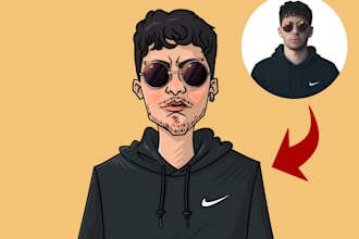 draw a cartoon from your photo