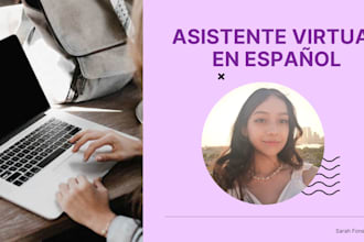 be your virtual assistant in spanish