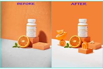 do professional product photo retouching and editing in photoshop