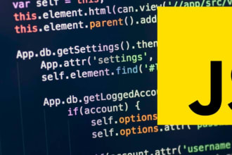 create javascript, jquery, nodejs