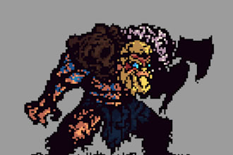 make pixel art for you