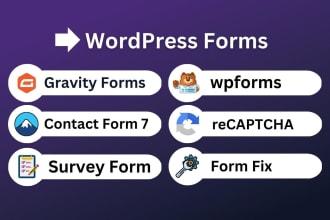 contact form 7, gravity form, multi step form and captcha