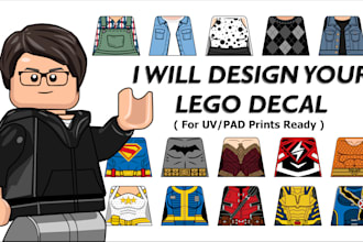 design your lego decal
