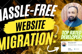 provide expert website migration and domain change services