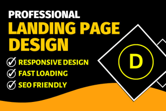 create responsive divi landing page design with divi theme