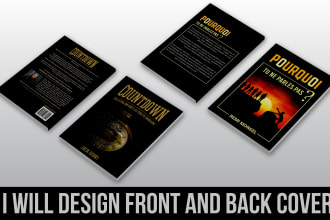 design professional paperback, ebook cover and  kindle book cover
