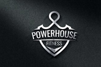 create modern healthcare and fitness logo
