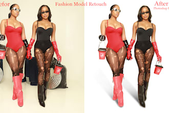 best model photography pictures editing and retouch services