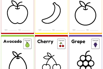 design kids coloring activity book