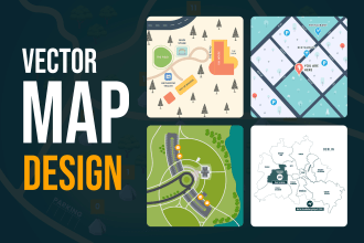 do vector map illustration and event map