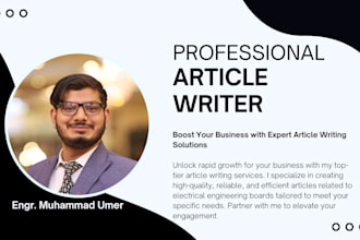 write expert electrical engineering articles with precision