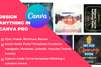 design graphics, canva templates for your social media