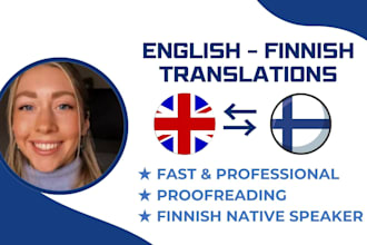translate anything from english to finnish and vice versa