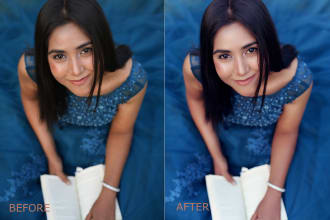 do headshot, portrait and beauty retouch