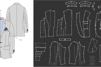 create clothing patterns with sewing instructions