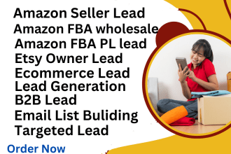 amazon seller and ecommerce email list lead generation
