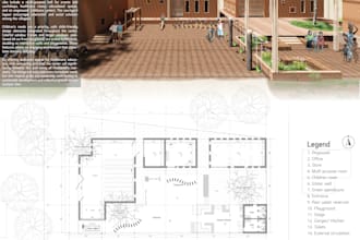 work on architectural design and drawing works