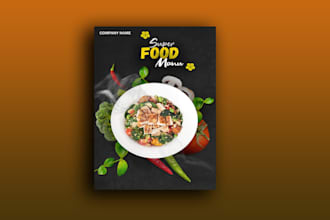 design flayer menu,resturent menu card,bur menu