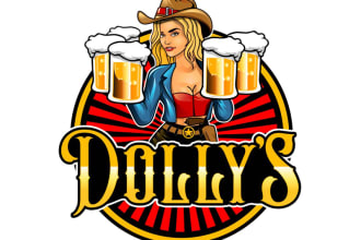design unique beer logo with new concepts