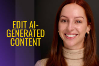 professionally edit your ai generated content