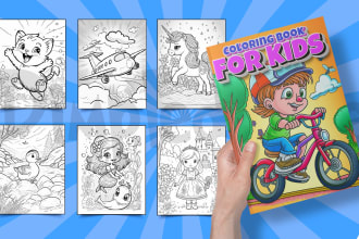 create kdp coloring book for kids