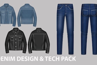 design your denim products