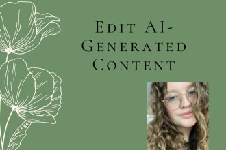 edit ai written content and copy