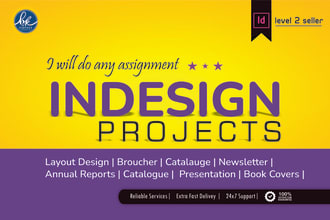 design ebook, magazine, PDF and any adobe indesign work