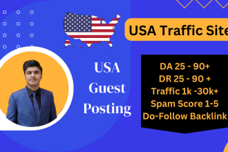 do USA guest post with high da do follow backlink seo blog post