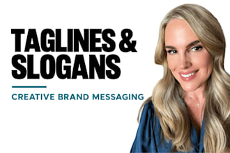 create catchy business slogans and brand taglines