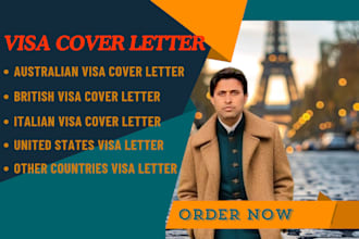 write perfect visa cover letter