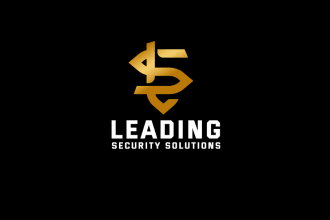 design new technology security, computer logo design