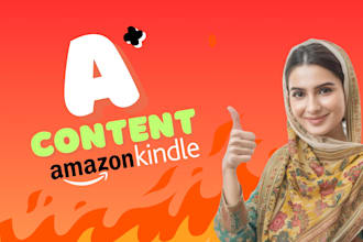 design amazing a plus content for amazon kdp, a plus content, kdp a plus content