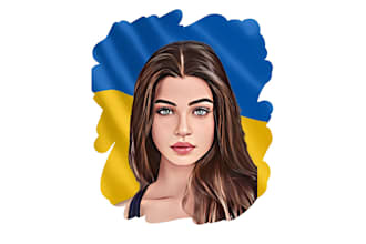 create comic cartoon mascot portrait