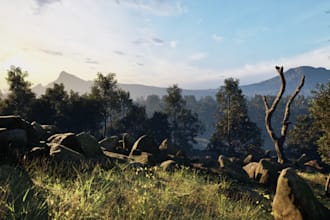 design 3d game environments in blender and unreal engine
