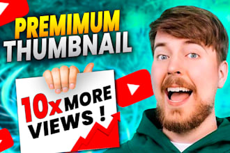 design attractive eye catchy youtube thumbnail