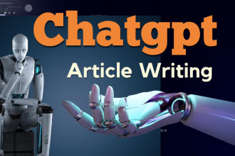 do chat gpt article writing, as chat gpt content writer