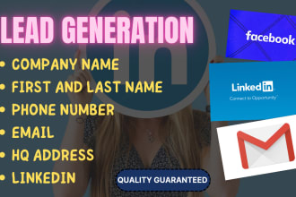 do email list building and targeted business lead generation b2b