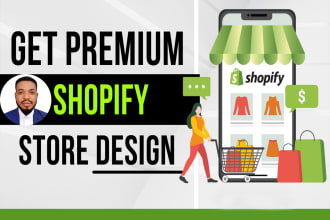 create premium shopify website, shopify store design, shopify developer
