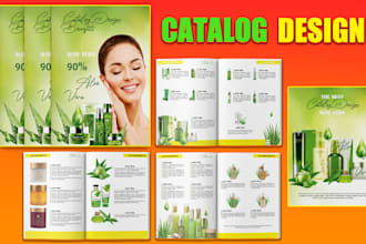 create awesome catalog, digital product catalog design