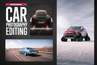 edit and retouch your car photography