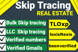 do skip tracing for real estate business
