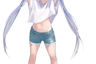 draw anime character in sfw and nsfw, your oc or fanart