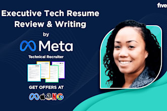 write your tech senior, director, vp, svp, or executive resume