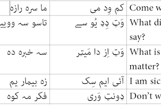 teach english to urdu and pashto speakers