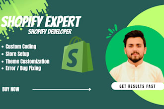 shopify expert and developer for custom coding