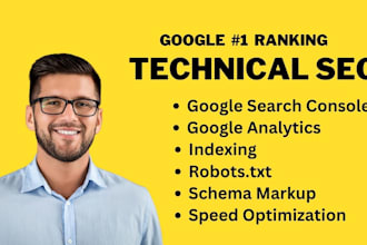 fix google index problem, XML sitemap, robots txt, and schema markup